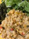 Garbanzos con avena integral (sin remojar)