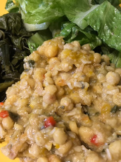 Una foto de Garbanzos con avena integral (sin remojar)