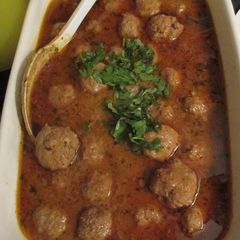 Chicken kofta curry A picture of Chicken kofta curry.