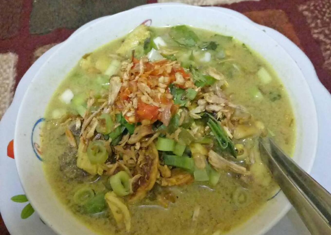 Soto ayam simpel