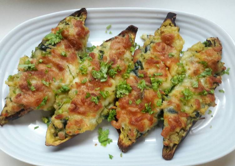 Recipe of Favorite Twice Baked Sweet Potato