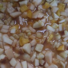 A picture of Juicy fruit chaat.