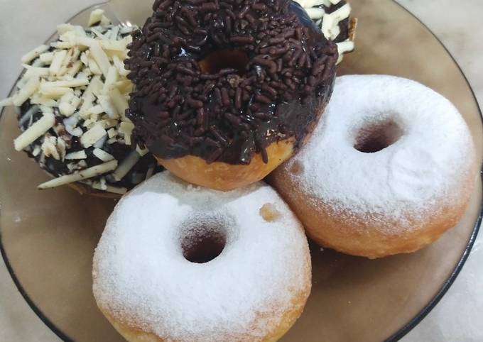 Donut Kentang Empuk Lembut White Ring