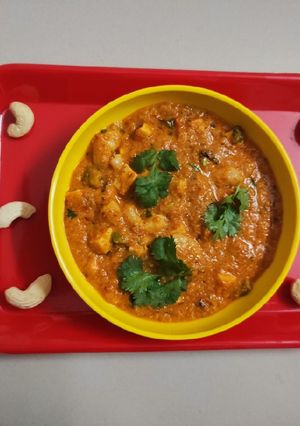 કાજુ પનીર મસાલા (Cashew paneer masala recipe in gujarati) રેસીપી મુખ્ય ફોટો