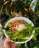 Phở trộn chay