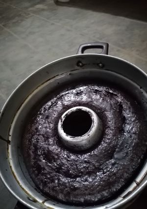 صورة لوصفة كيكة شوكولا بدون بيض