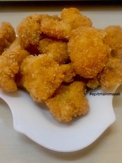 Gambar Spicy Crispy Popcorn Chicken