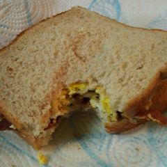 A picture of My Mom's Fried Egg Sandwich.