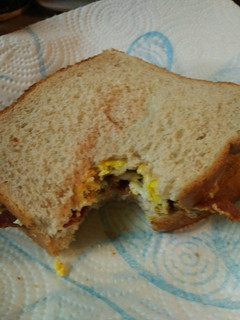 A picture of My Mom's Fried Egg Sandwich.