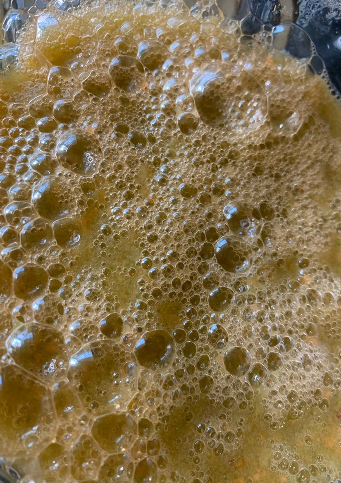 Una foto de Batido de manzana. Zanahoria y nopal