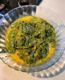 Daun singkong masakan padang