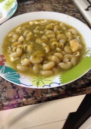 Una foto de Sopa de verduras