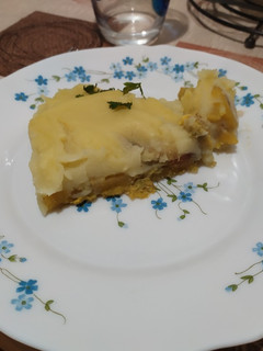 Una foto de "Lasaña" de boniatos