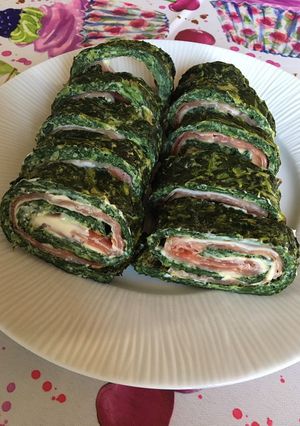 Foto di Rotolo alle erbette con speck e maionese!