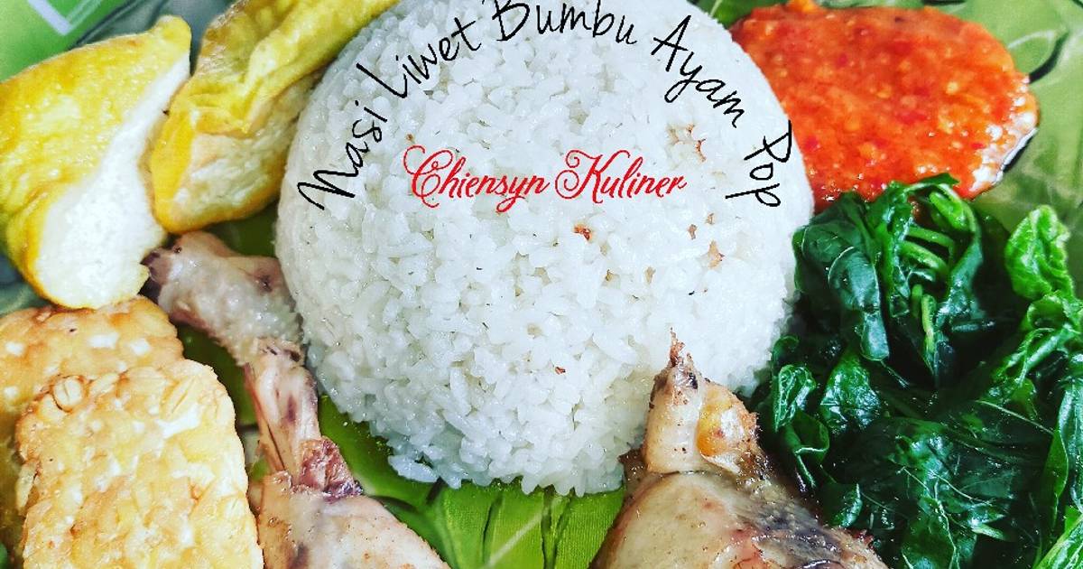 Resep Nasi Liwet Bumbu Ayam Pop Oleh Chiensyn Kuliner Cookpad