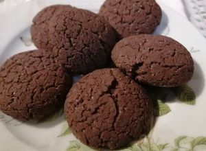 Una foto de Galletas de chocolate sin TACC