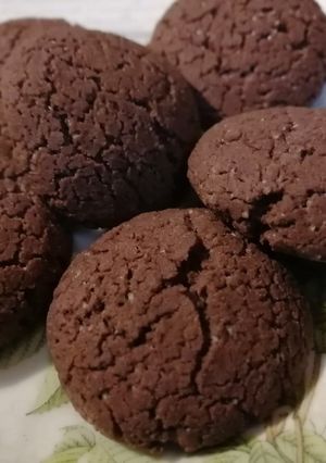 Una foto de Galletas de chocolate sin TACC