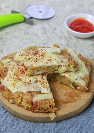Foto resep Pizza Mie