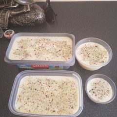 A picture of Homemade icecream.