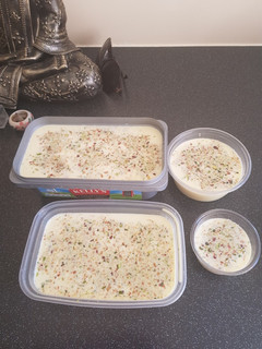 A picture of Homemade icecream.