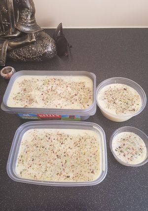 A picture of Homemade icecream.