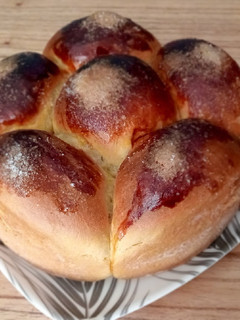 Una foto de Bollos de pan dulce