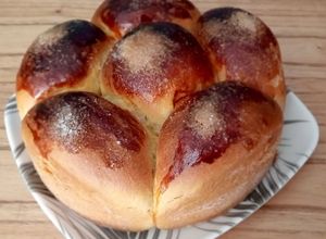 Una foto de Bollos dulce de pan