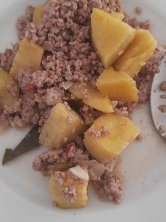 Foto de Carne picada com Batata Doce