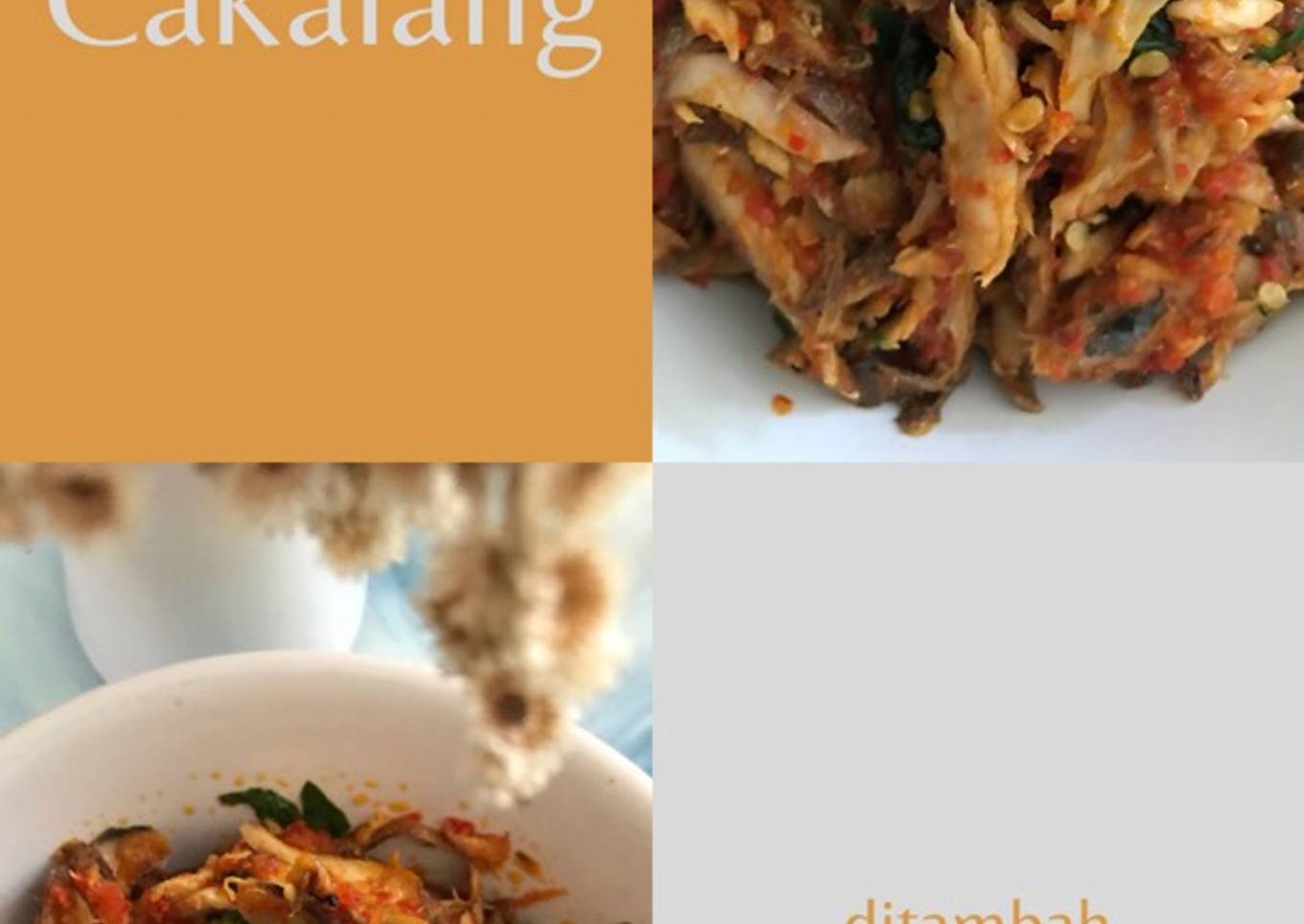 Sambal Cakalang kemangi