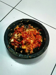 Foto resep Sambel panggang mangut(ikan asap)