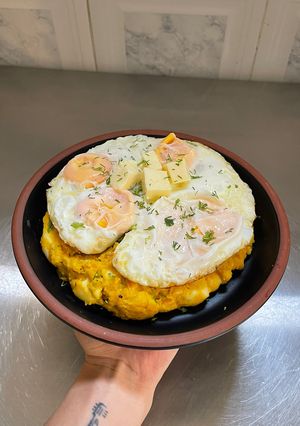 Una foto de TIGRILLO ECUATORIANO DE QUESO| perfecto