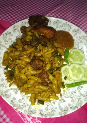 চিকেন মেকোরনি রেসিপির প্রধান ছবি