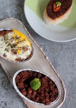 Foto resep Nasi Kukus Sambal Goreng Hati