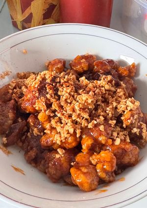 Foto resep Korean Honey Garlic Chicken