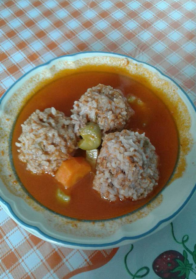 Una foto de Albóndigas estilo enojona 😎