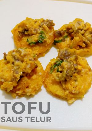 Foto resep Tofu saus Telur