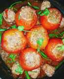 Cà chua nhồi thịt