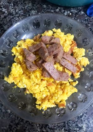 Hình của món Trứng bác cà chua.