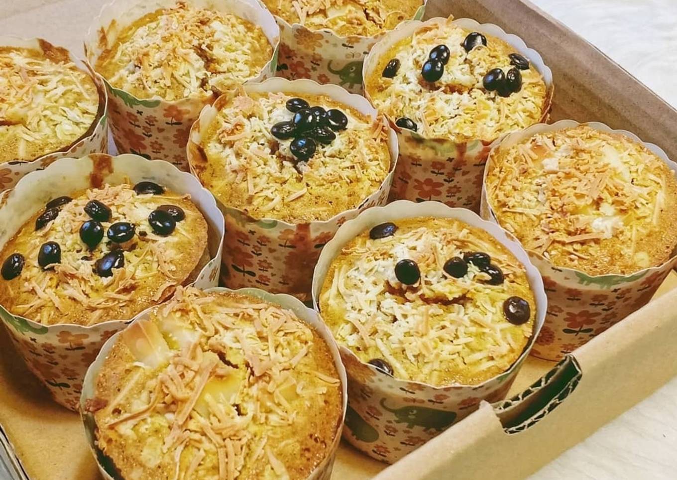 Cheese Carrot Cupcake