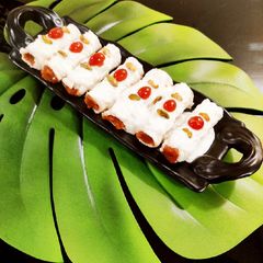 A picture of Sweet Bread Roll with Bread Rabdi.