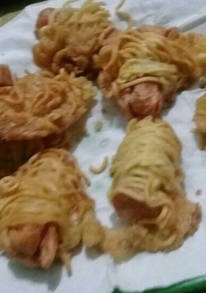 Foto resep Sosis lilit mie