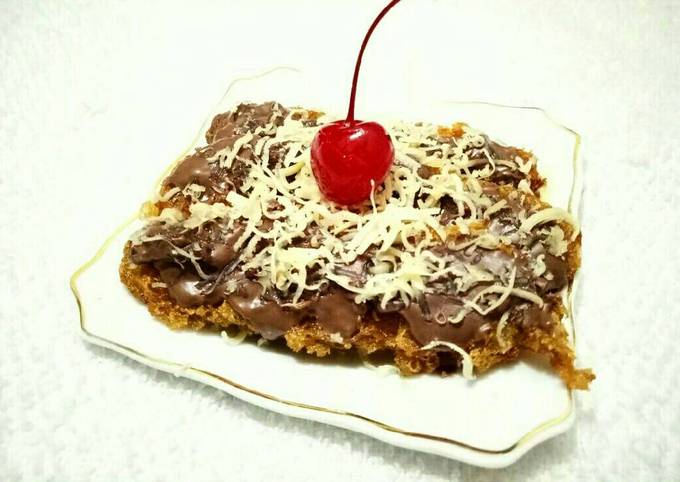 Wajib coba! Resep memasak Pisang Goreng Crispy Coklat Keju/Pisang Adabi  spesial