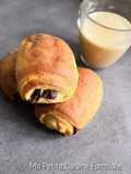 Brioche Chocolate Croissants (Pain au Chocolat Brioché)