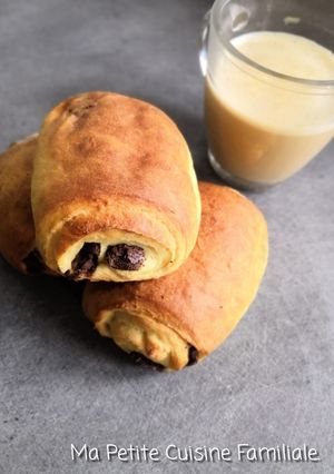 Une photo de Pain au chocolat brioché