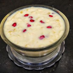 A picture of Fruit Custard.