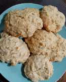Galletas de avena y plátano