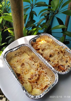 Foto resep Spaghetti brulee
