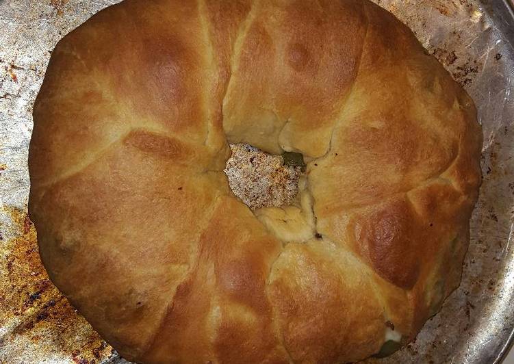 Recipe of Ultimate Philly cheesesteak crescent roll