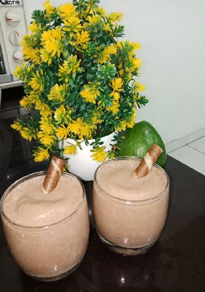 Foto resep Alpukat coklat smoothie