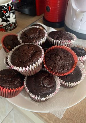 Málnás after eight muffin recept fotója